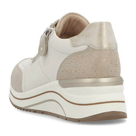 Remonte Eleni D0T00 Sneaker (Women) - Ginger/Kupfer/Cotton Athletic - Casual - Lace Up - The Heel Shoe Fitters