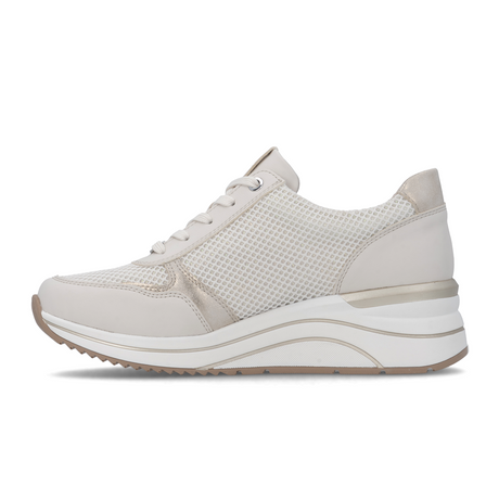 Remonte Eleni 19 Sneaker (Women) - White Athletic - Casual - Lace Up - The Heel Shoe Fitters
