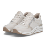 Remonte Eleni 19 Sneaker (Women) - White Athletic - Casual - Lace Up - The Heel Shoe Fitters