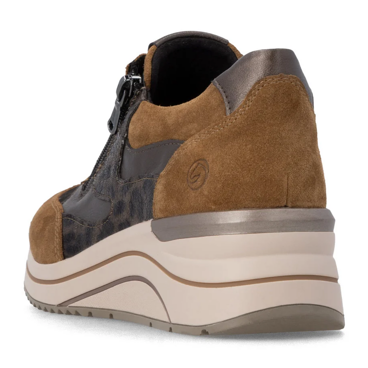 Remonte Eleni D0T23 Sneaker (Women) - Reh/Schwarz-Gold/Antique