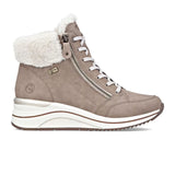 Remonte Eleni D0T77 Sneaker Boot (Women) - Camel/Cotton Boots - Casual - Mid - The Heel Shoe Fitters