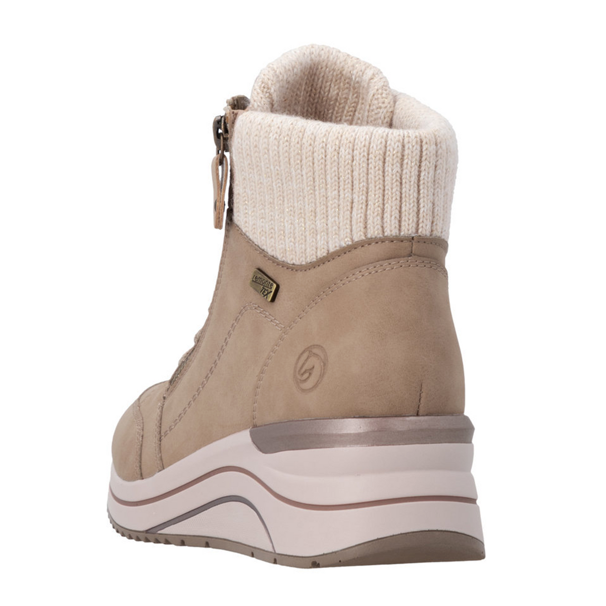 Remonte Eleni 77 Sneaker Boot (Women) - Camel/Off White