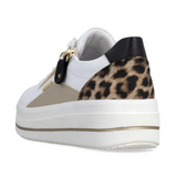 Remonte Julika 01 Sneaker (Women) - White/Black Multi