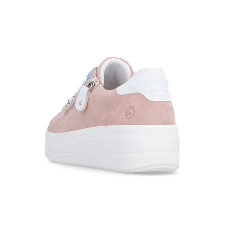 Remonte Julika 06 Sneaker (Women) - Pink Athletic - Casual - Lace Up - The Heel Shoe Fitters