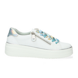 Remonte Julika 06 Sneaker (Women) - White Athletic - Casual - Lace Up - The Heel Shoe Fitters