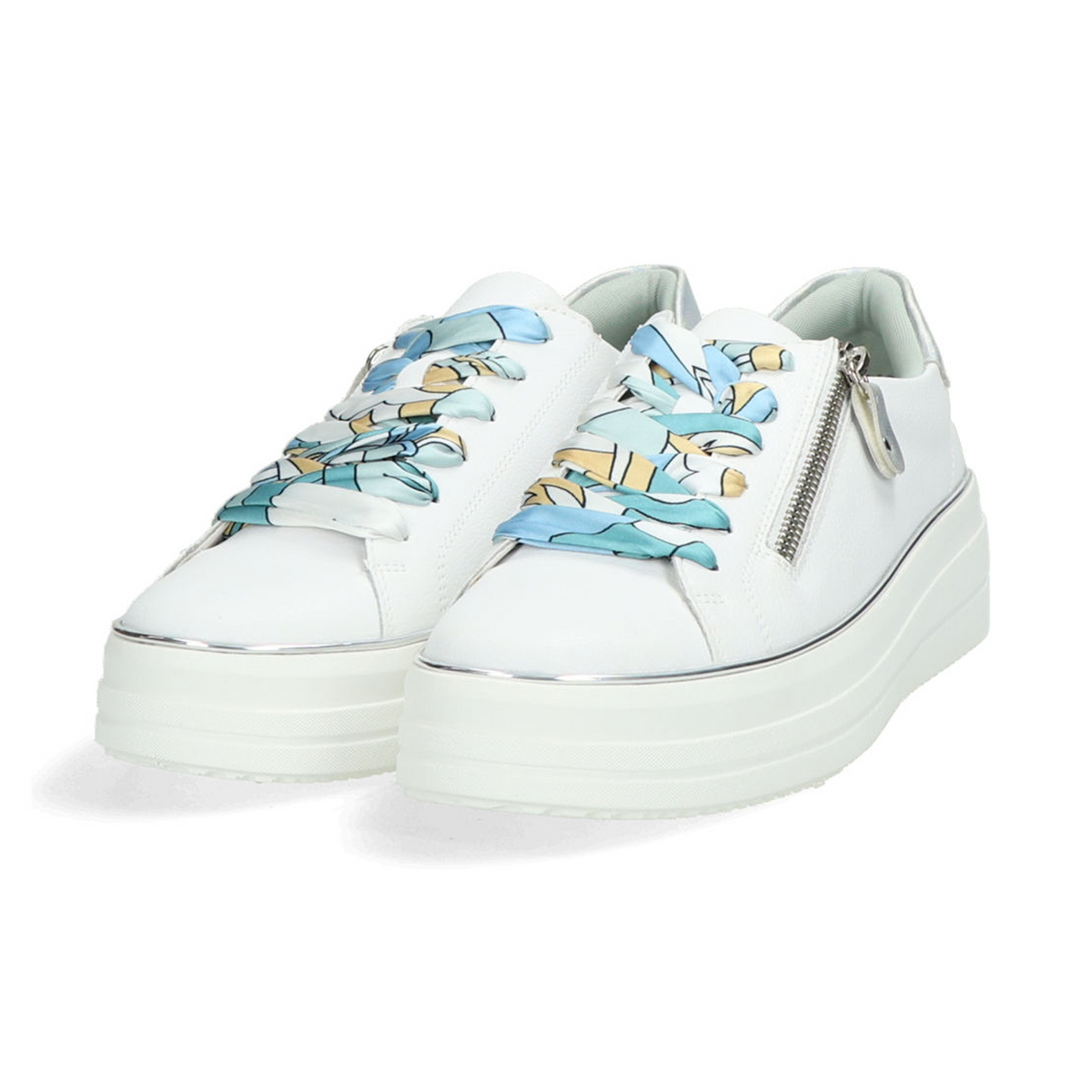 Remonte Julika 06 Sneaker (Women) - White Athletic - Casual - Lace Up - The Heel Shoe Fitters