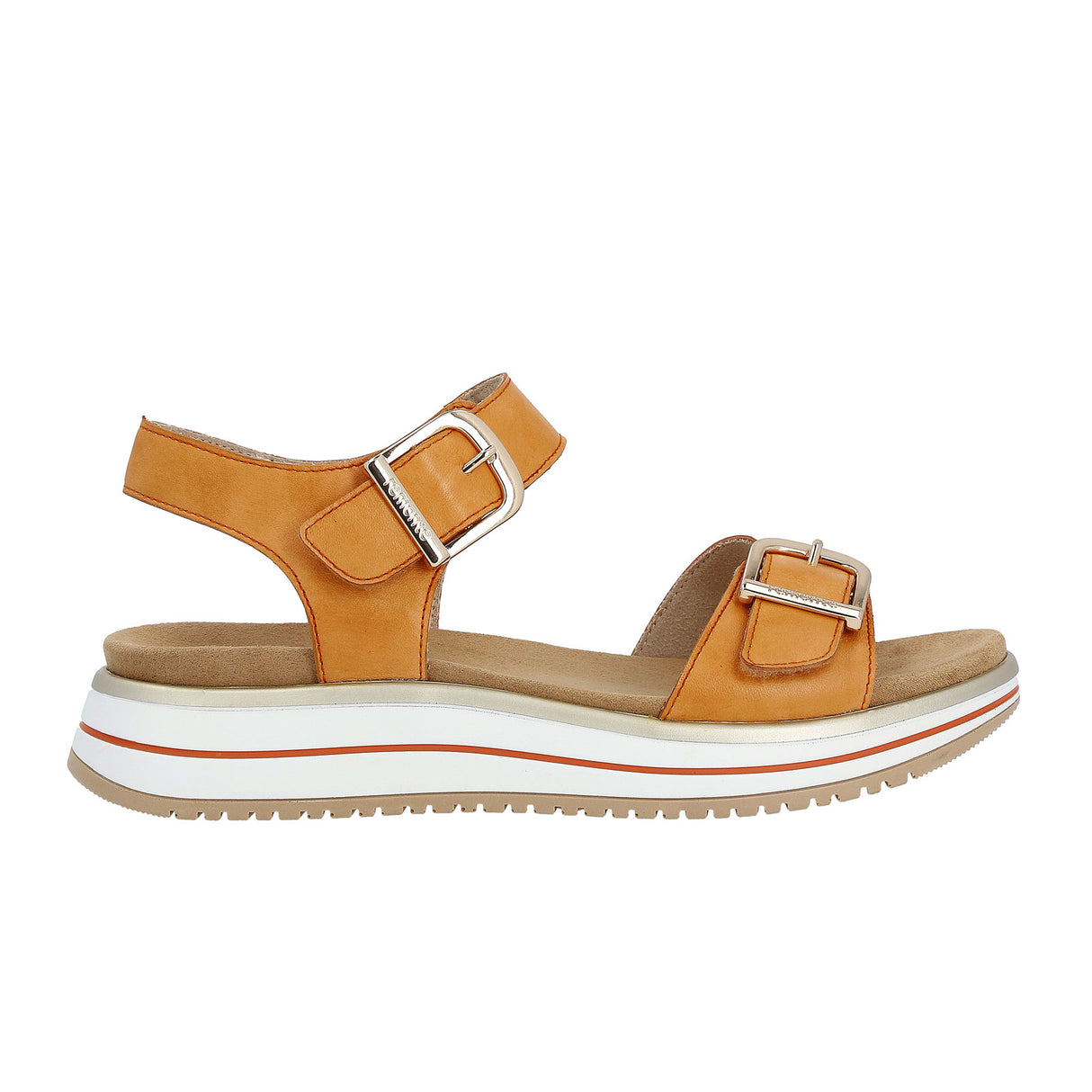 Remonte Jocelyn D1J51-38 Sandal (Women) - Mandarin Lugano Sandals - Backstrap - The Heel Shoe Fitters