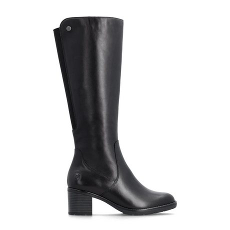 Remonte Sontje D2A78 Tall Boot (Women) - Black Boots - Casual - High - The Heel Shoe Fitters