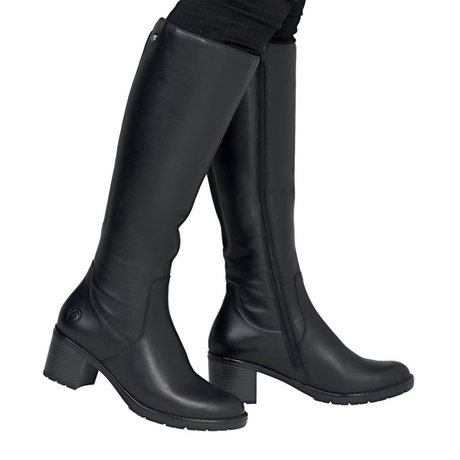 Remonte Sontje D2A78 Tall Boot (Women) - Black Boots - Casual - High - The Heel Shoe Fitters