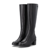 Remonte Sontje D2A78 Tall Boot (Women) - Black Boots - Casual - High - The Heel Shoe Fitters