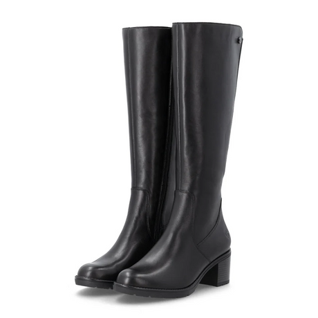 Remonte Sontje D2A78 Tall Boot (Women) - Black Boots - Casual - High - The Heel Shoe Fitters