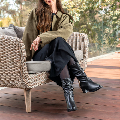 Remonte Sontje D2A79 Boot (Women) - Black Boots - Casual - Mid - The Heel Shoe Fitters