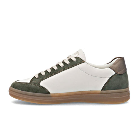 Remonte D2C04 Demi Sneaker (Women) - Moor/Cotton/Bronze Athletic - Casual - Lace Up - The Heel Shoe Fitters