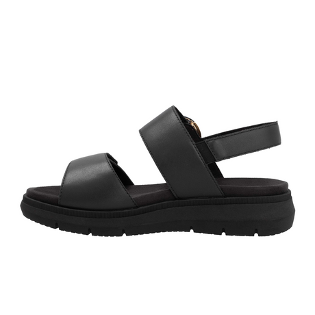 Remonte Jocelyn 50 Backstrap Sandal (Women) - Black Sandal - Backstrap - The Heel Shoe Fitters