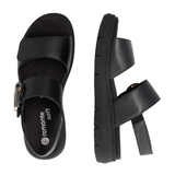Remonte Jocelyn 50 Backstrap Sandal (Women) - Black Sandal - Backstrap - The Heel Shoe Fitters