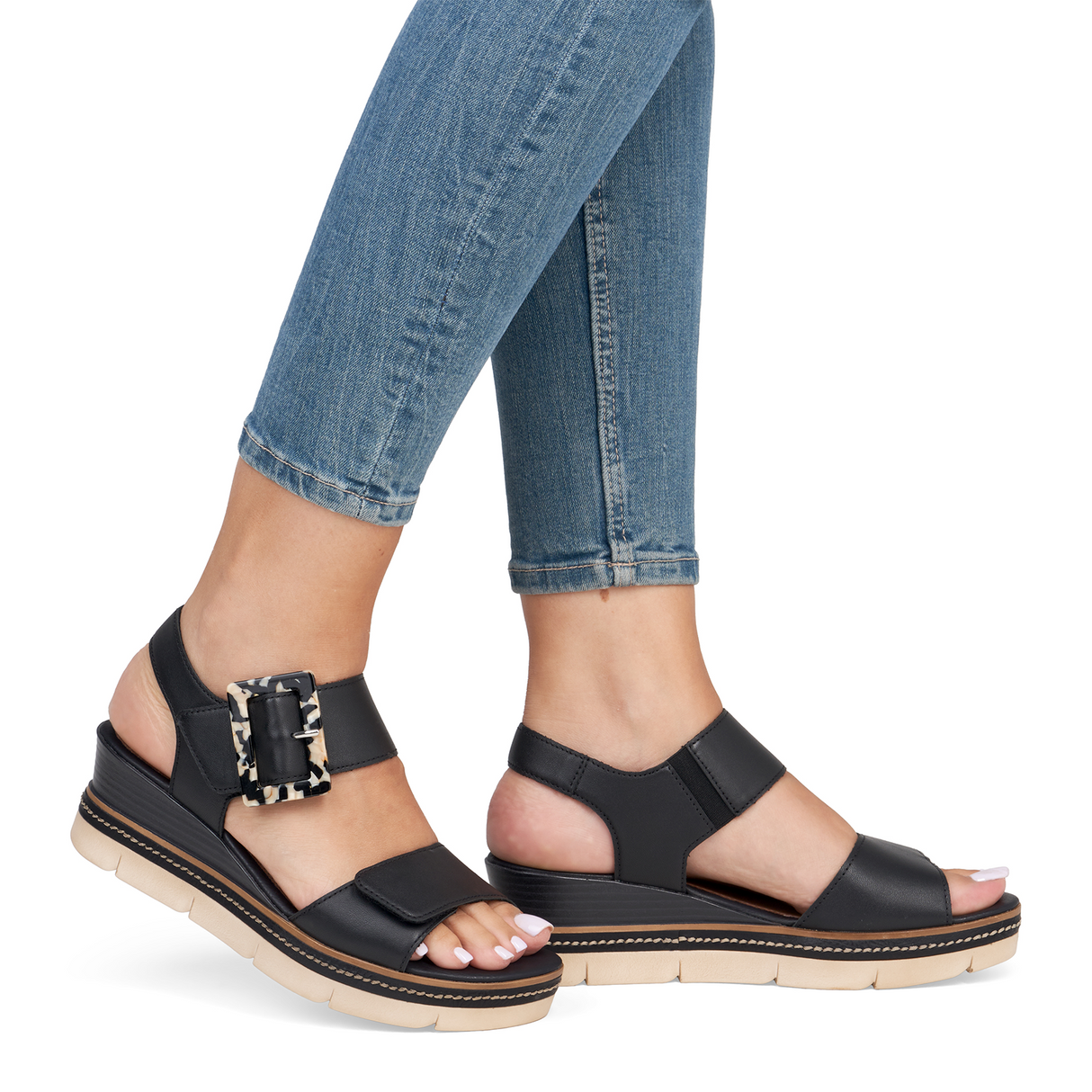 Remonte Jerilyn 53 Wedge Sandal (Women) Sandal - Heel/Wedge - The Heel Shoe Fitters