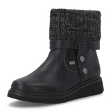 Remonte Marisol 76 Boot (Women) - Schwarz/Granit-Silber Boots - Casual - Low - The Heel Shoe Fitters