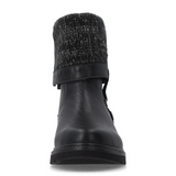Remonte Marisol 76 Boot (Women) - Schwarz/Granit-Silber Boots - Casual - Low - The Heel Shoe Fitters