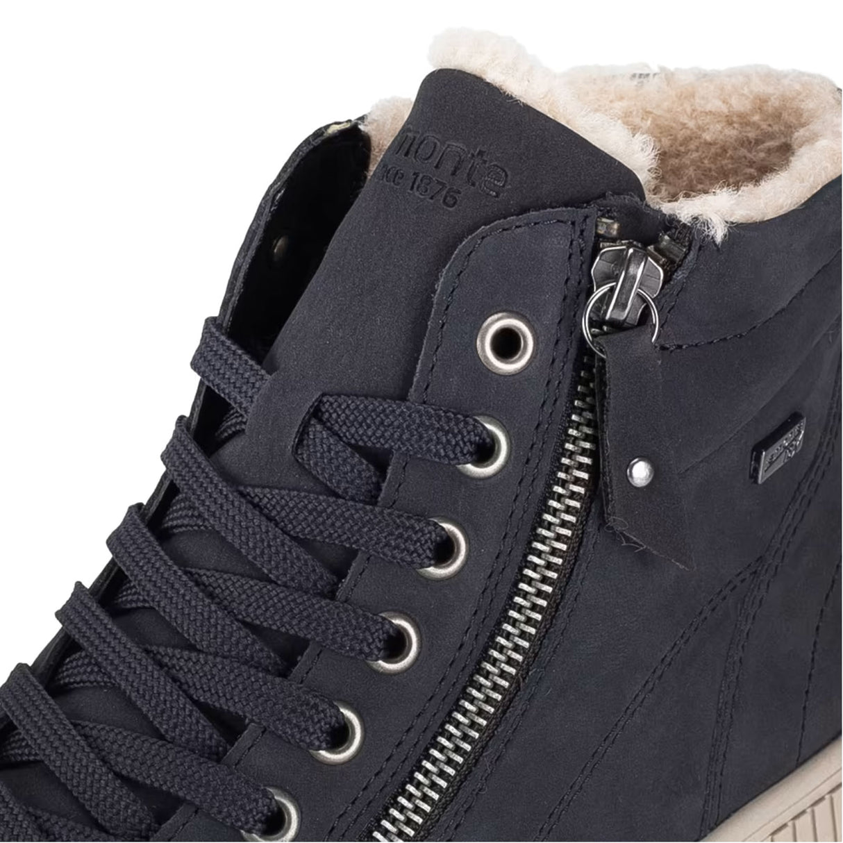 Remonte Bonnie D3B71 Sneaker Boot (Women) - Pazifik/Pazifik Corado Athletic - Casual - Lace Up - The Heel Shoe Fitters