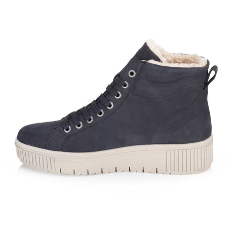Remonte Bonnie D3B71 Sneaker Boot (Women) - Pazifik/Pazifik Corado Athletic - Casual - Lace Up - The Heel Shoe Fitters