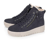 Remonte Bonnie D3B71 Sneaker Boot (Women) - Pazifik/Pazifik Corado Athletic - Casual - Lace Up - The Heel Shoe Fitters