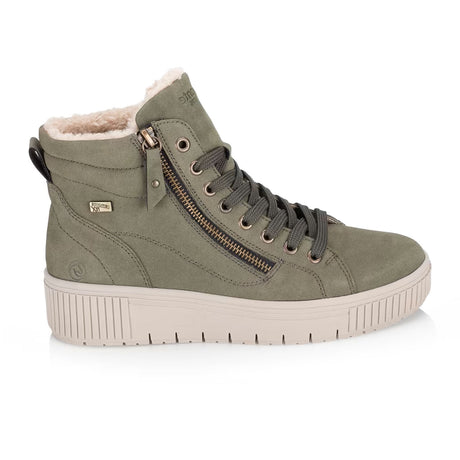 Remonte Bonnie D3B71 Sneaker Boot (Women) - Moor/Laine Corado Athletic - Casual - Lace Up - The Heel Shoe Fitters