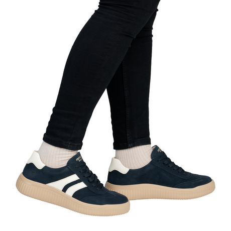 Remonte Levke D3E00 Sneaker (Women) - Mare/Cotton Athletic - Casual - Lace Up - The Heel Shoe Fitters