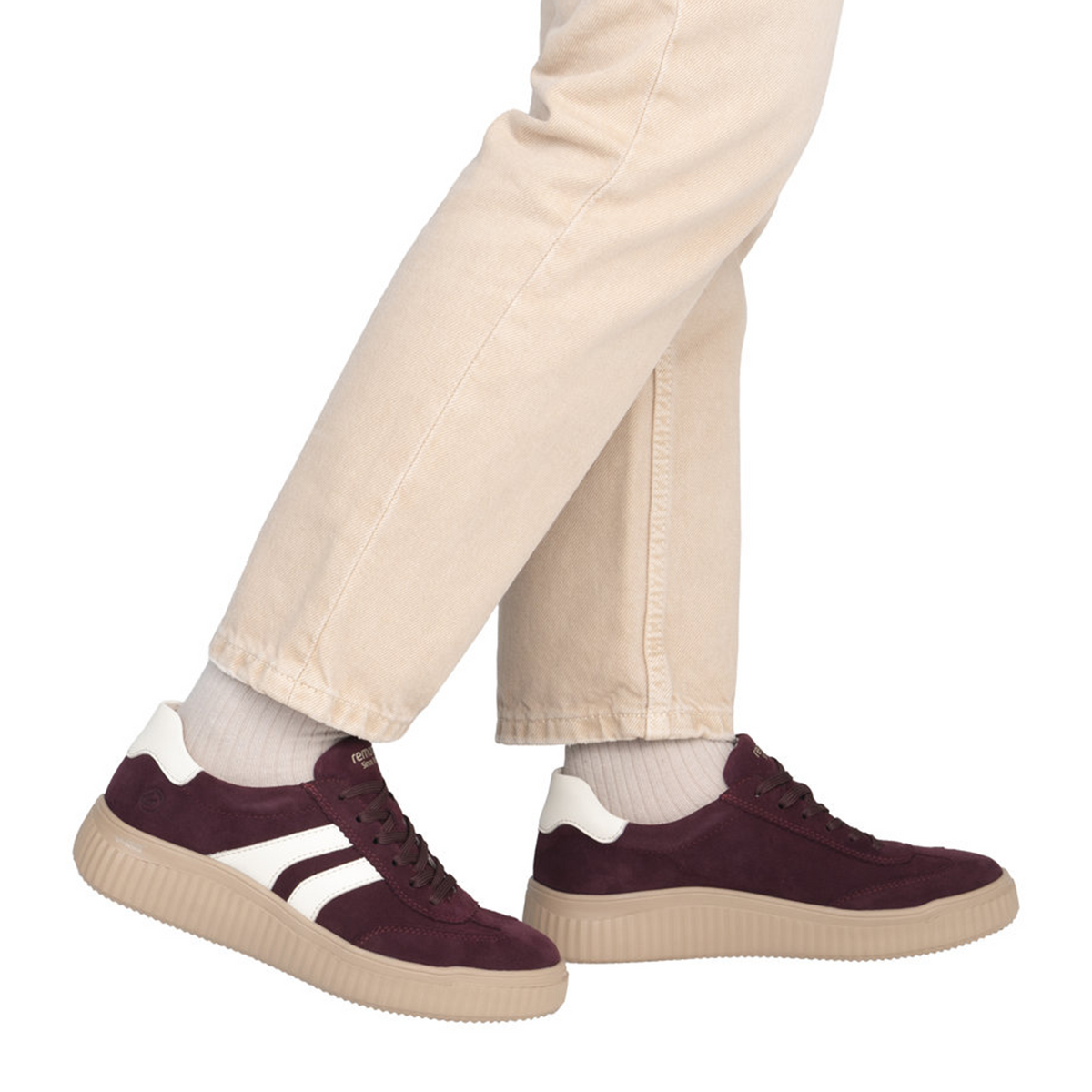 Remonte Levke D3E00 Sneaker (Women) - Brombeer/Cotton