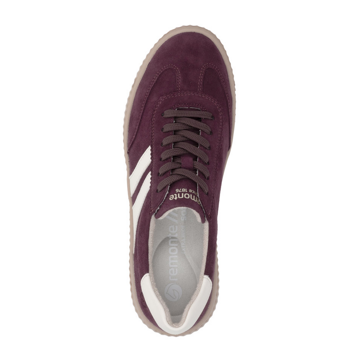 Remonte Levke D3E00 Sneaker (Women) - Brombeer/Cotton