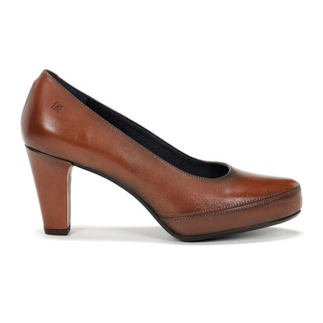 Dorking Blesa D5794 Pump (Women) - Sugar Cognac Dress-Casual - Heels - The Heel Shoe Fitters
