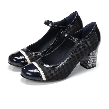 Dorking Rodin D8669 Heeled Mary Jane (Women) - Carcas/Napla/Suga Marino Dress-Casual - Heels - The Heel Shoe Fitters