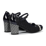 Dorking Rodin D8669 Heeled Mary Jane (Women) - Carcas/Napla/Suga Marino Dress-Casual - Heels - The Heel Shoe Fitters