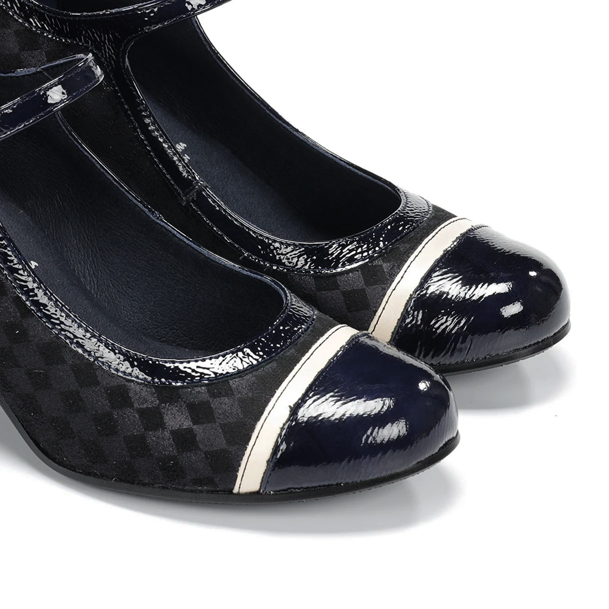 Dorking Rodin D8669 Heeled Mary Jane (Women) - Carcas/Napla/Suga Marino Dress-Casual - Heels - The Heel Shoe Fitters