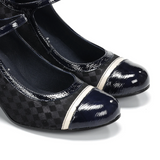 Dorking Rodin D8669 Heeled Mary Jane (Women) - Carcas/Napla/Suga Marino Dress-Casual - Heels - The Heel Shoe Fitters