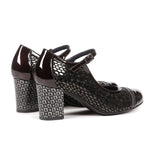 Dorking Rodin D8669 Heeled Mary Jane (Women) - Black/Bronze Dress-Casual - Heels - The Heel Shoe Fitters