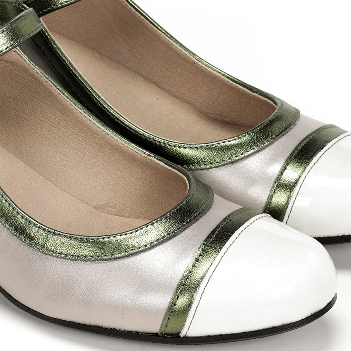 Dorking Frida (Women) - Argento Dress-Casual - Heels - The Heel Shoe Fitters