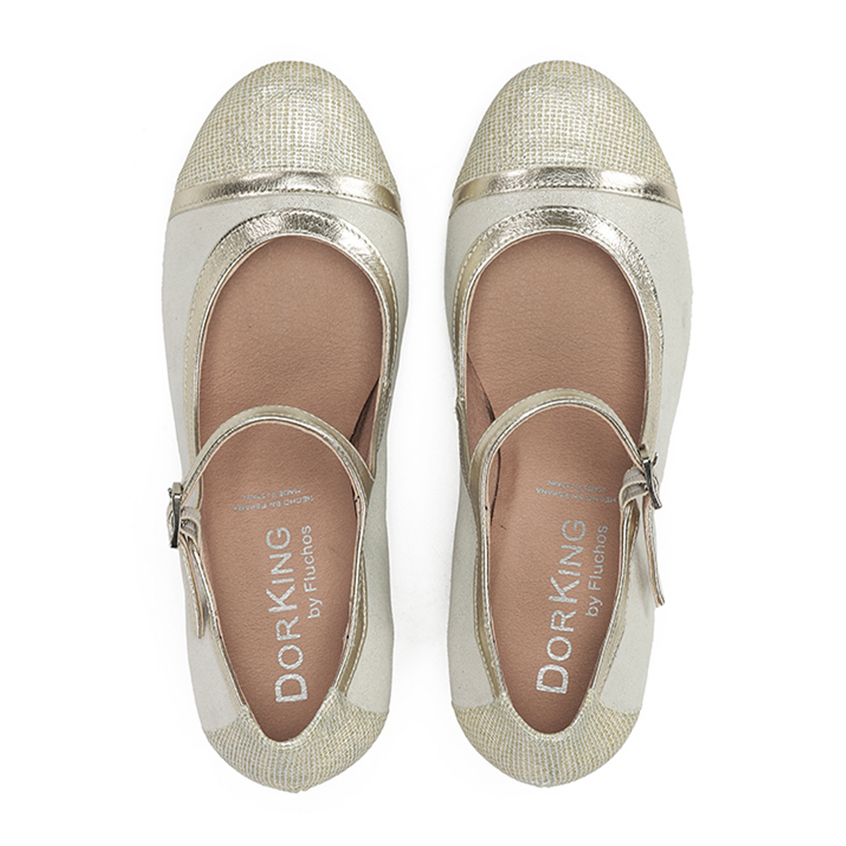 Dorking Rodin D9092 Heeled Mary Jane (Women) - Lamin Glacial Dress-Casual - Heels - The Heel Shoe Fitters