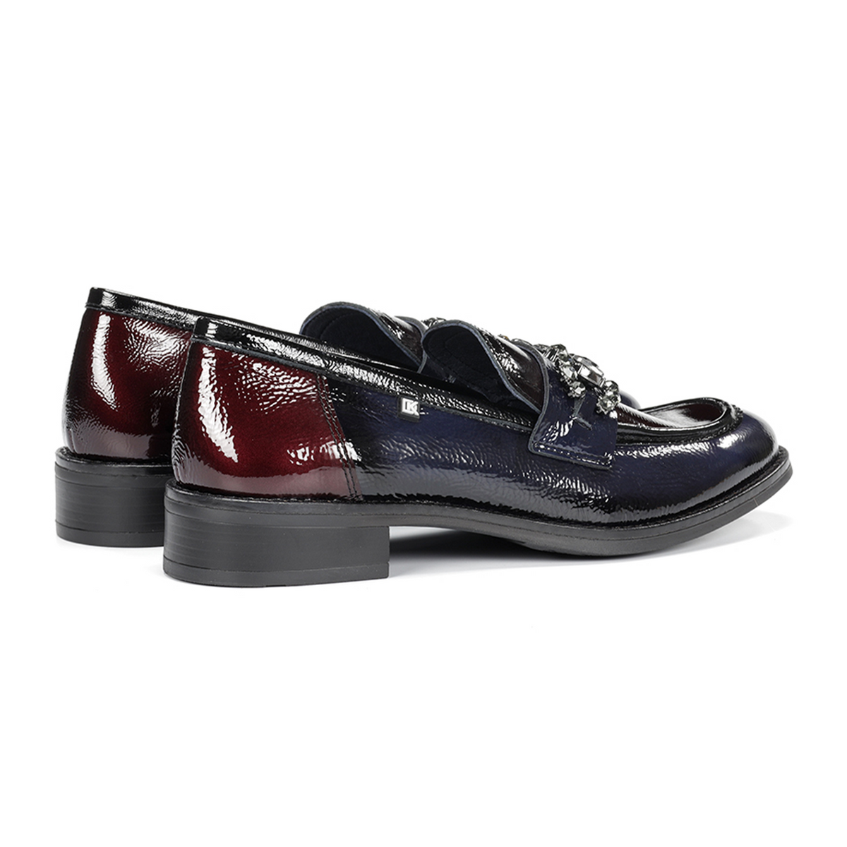 Dorking Harvard D9118 Loafer (Women) - Naplack Marino/Burdeos