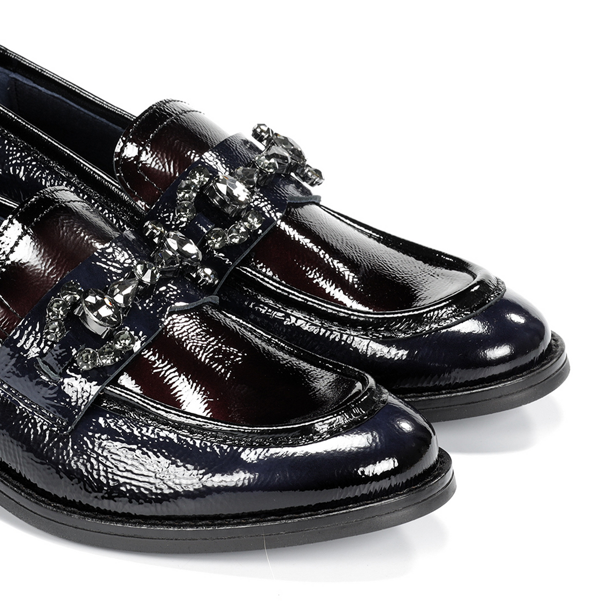 Dorking Harvard D9118 Loafer (Women) - Naplack Marino/Burdeos
