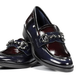 Dorking Harvard D9118 Loafer (Women) - Naplack Marino/Burdeos