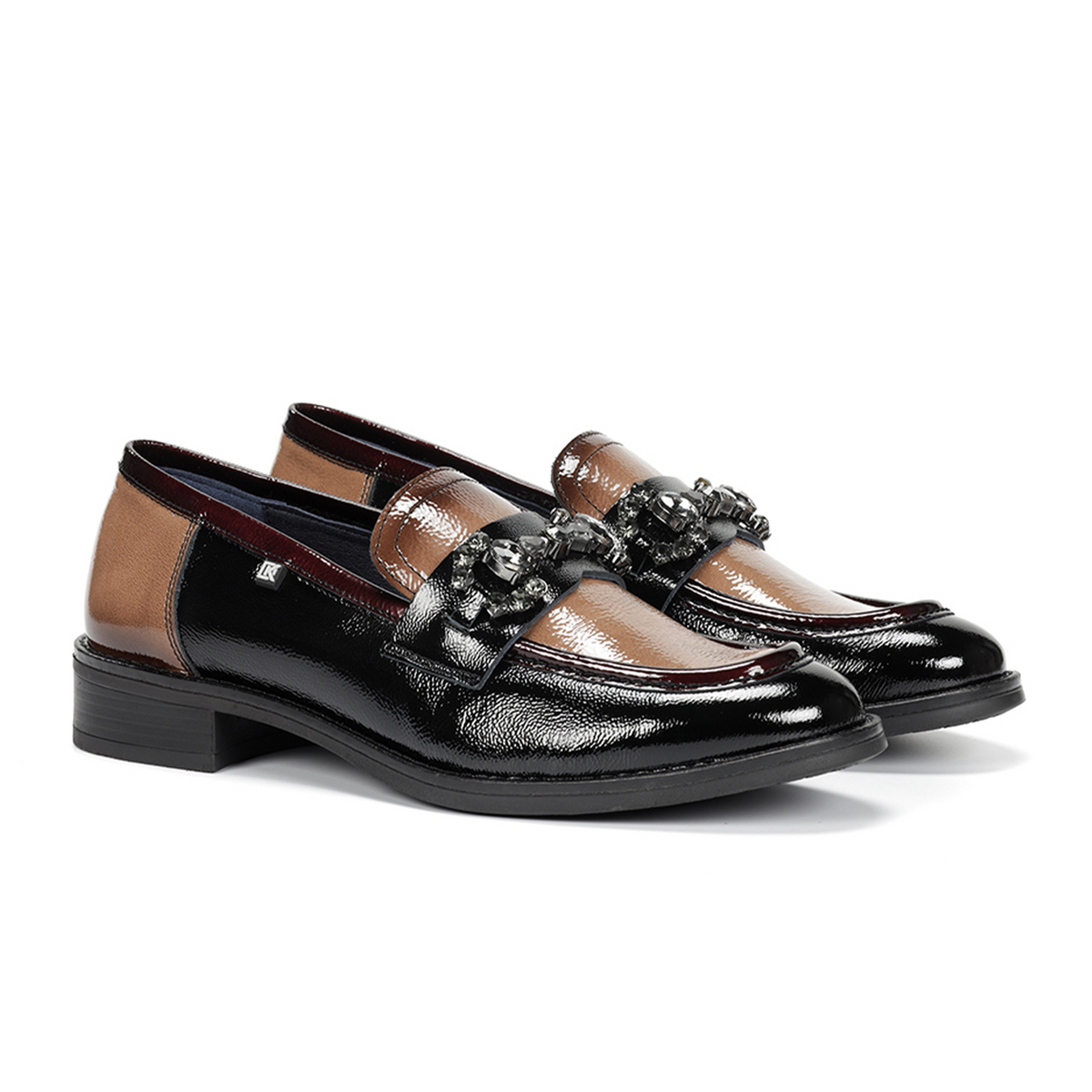 Dorking Harvard D9118 Loafer (Women) - Naplack Negro/Marmota