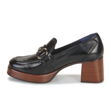 Dorking Cristel D9155 Heeled Loafer (Women) - Alias Negro Dress-Casual - Heels - The Heel Shoe Fitters