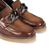 Dorking Oprah D9193 Heeled Loafer (Women) - Cuero Brown