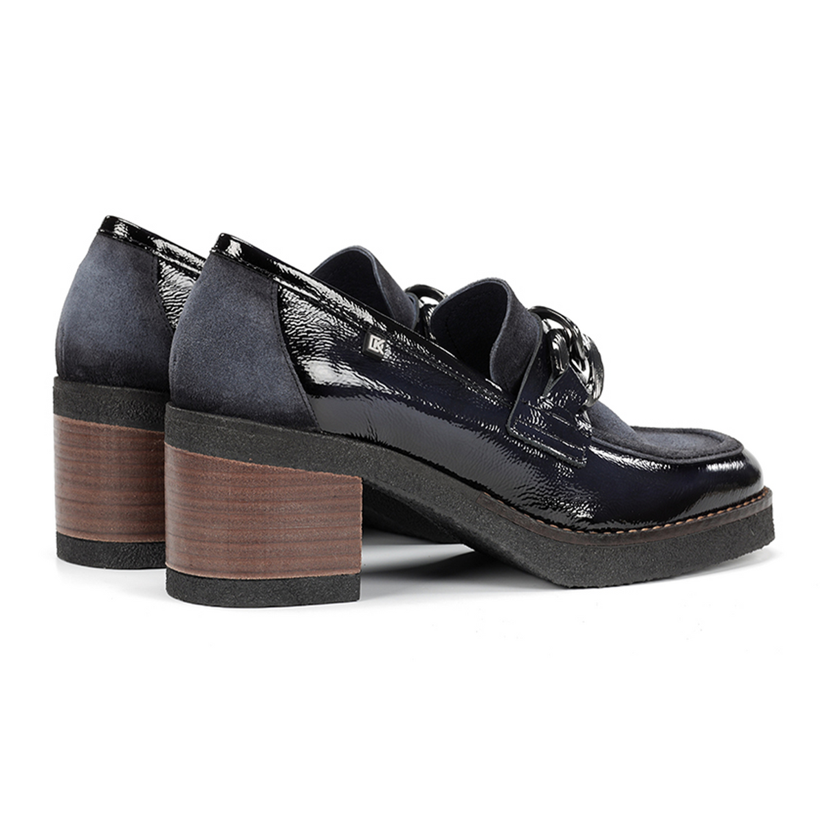 Dorking Oprah D9193 Heeled Loafer (Women) - Calf Marino/River