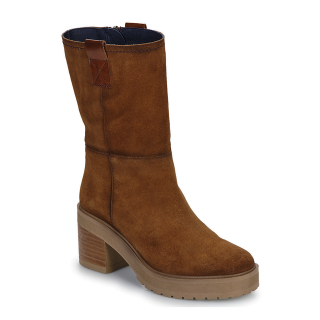 Dorking Sarah D9354 Mid Heeled Boot (Women) - Calf/Alias Cuero/Libano Boots - Casual - Mid - The Heel Shoe Fitters