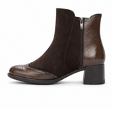Dorking Ikia D9368 Heeled Boot (Women) - Cafe/Ebano