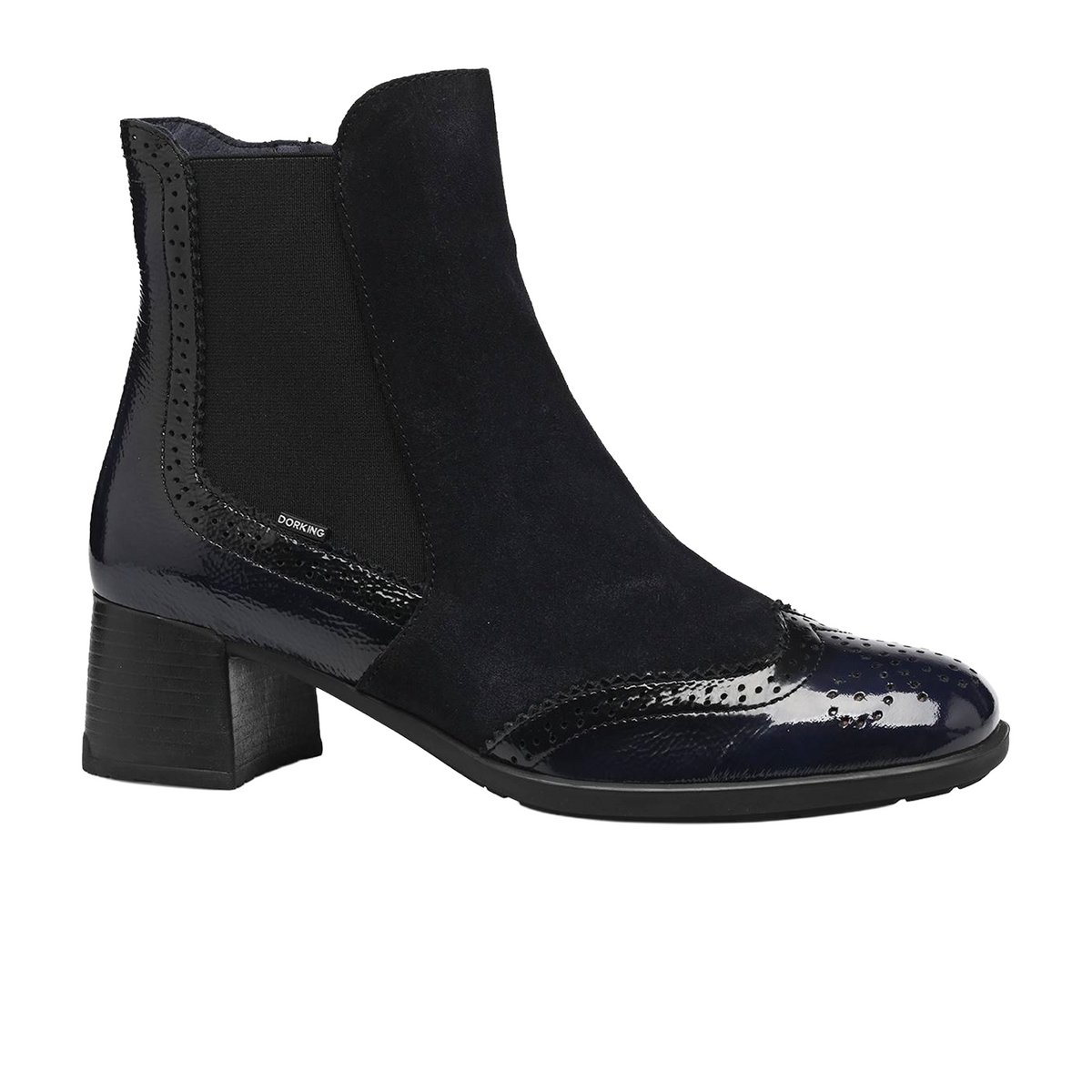 Dorking Ikia D9368 Heeled Boot (Women) - Black