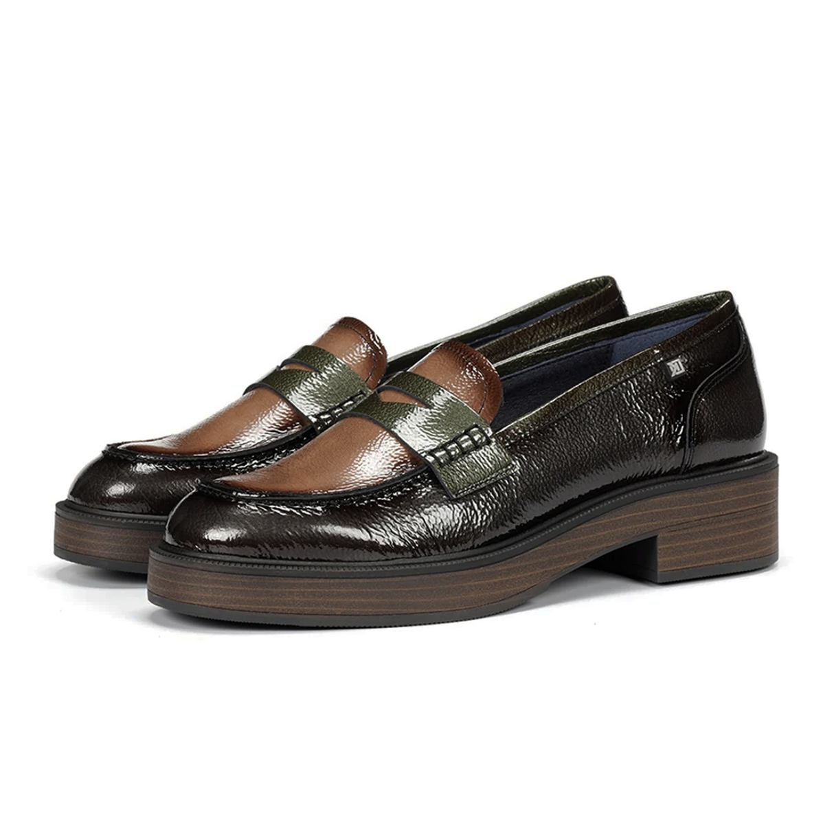 Dorking Idaly D9380 Loafer (Women) - Rock/Naplack/Rock Grafito/Marmota Dress-Casual - Loafers - The Heel Shoe Fitters