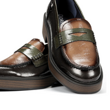 Dorking Idaly D9380 Loafer (Women) - Rock/Naplack/Rock Grafito/Marmota Dress-Casual - Loafers - The Heel Shoe Fitters