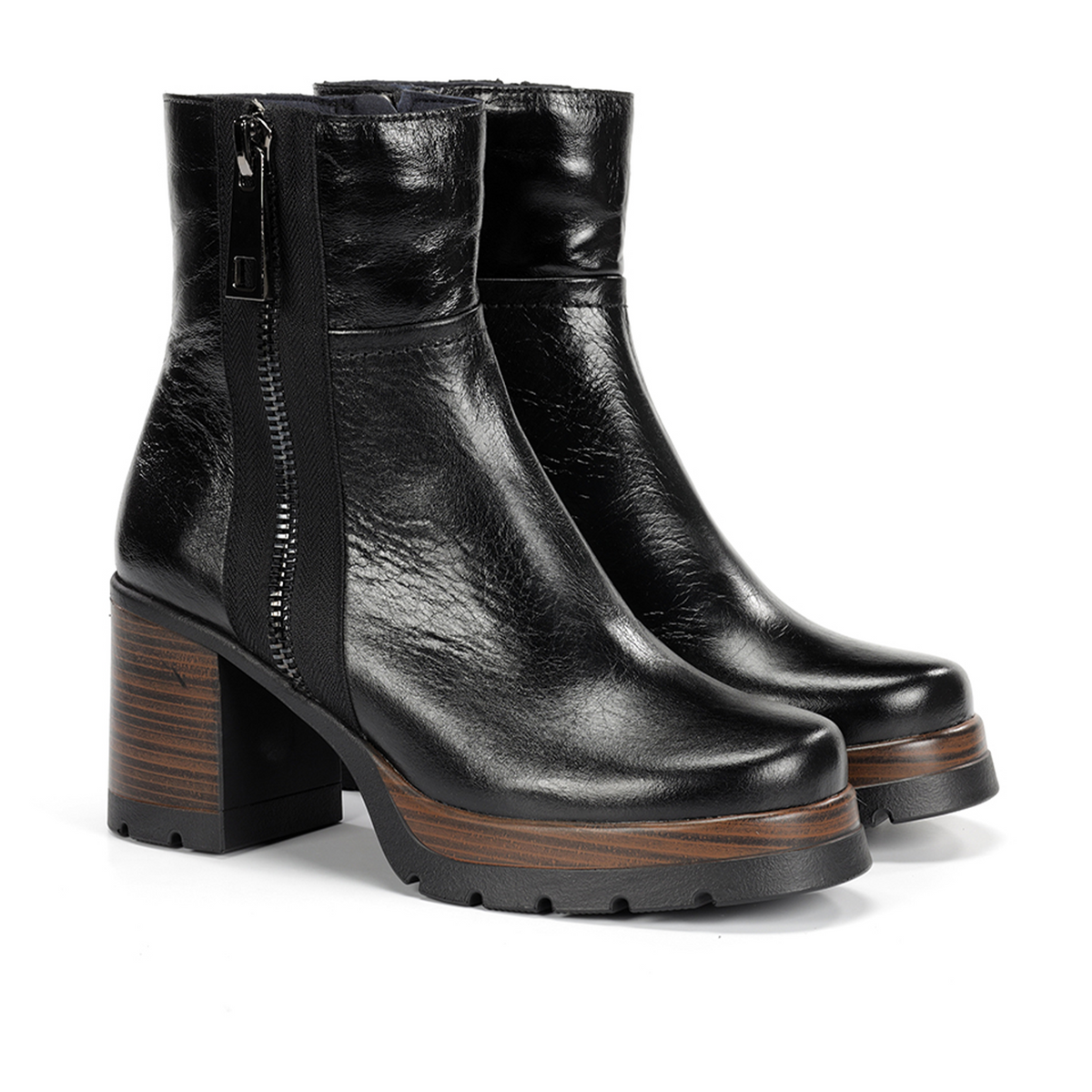 Dorking Safe D9413 Heeled Boot (Women) - Alias Negro